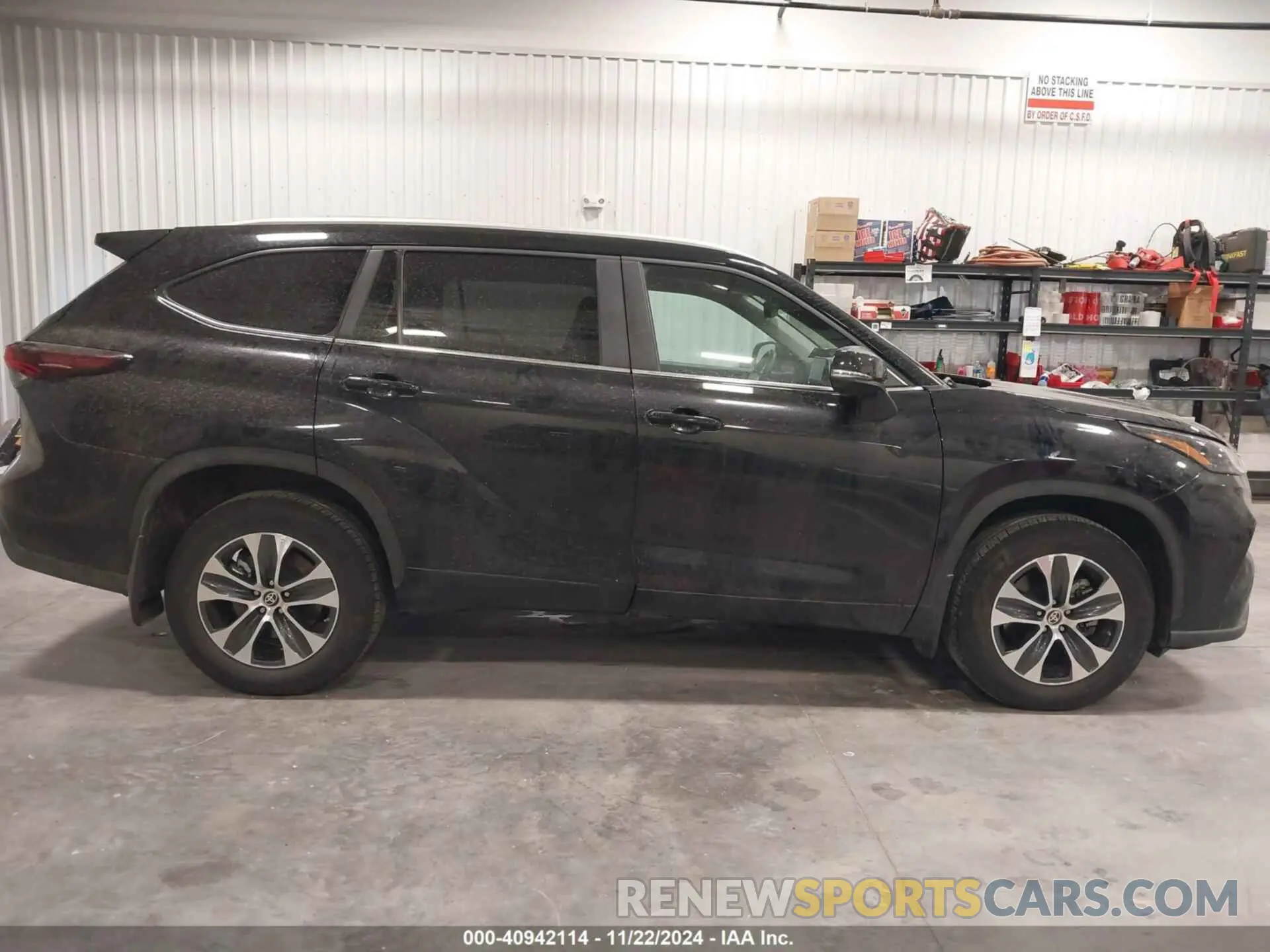 13 fotografías del automóvil dañado 5TDKDRBH3RS531837 TOYOTA HIGHLANDER 2024