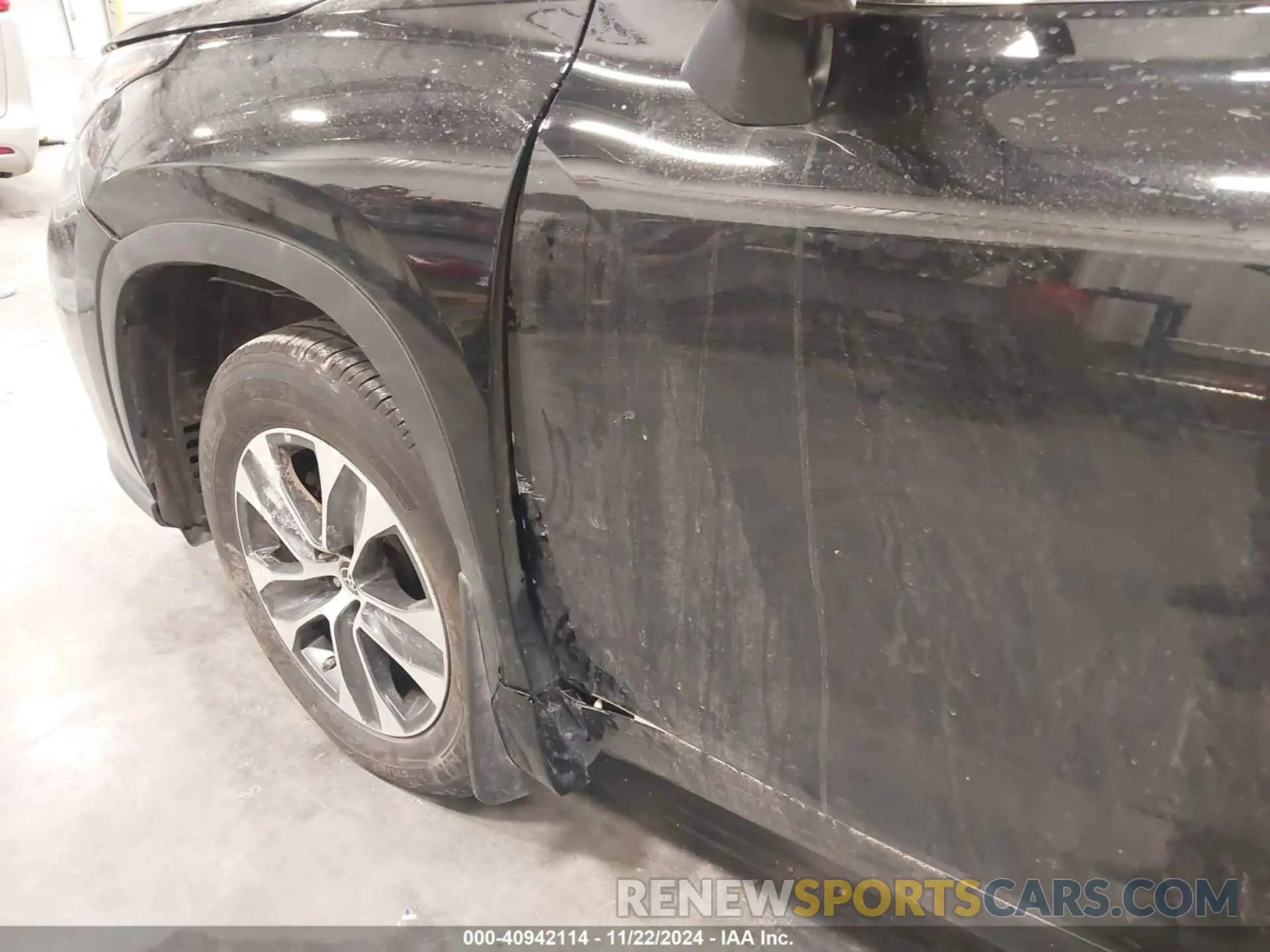 6 fotografías del automóvil dañado 5TDKDRBH3RS531837 TOYOTA HIGHLANDER 2024