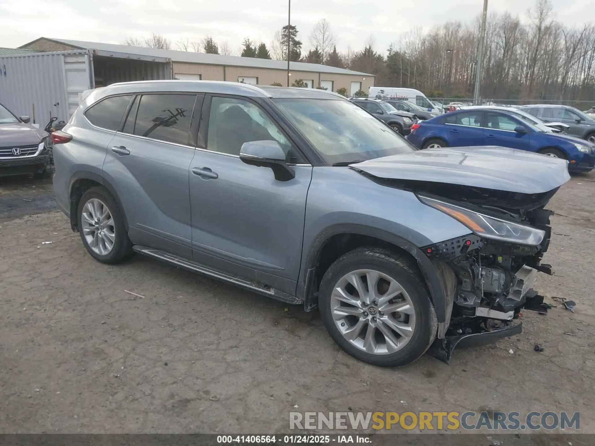 1 fotografías del automóvil dañado 5TDKDRBH3RS533152 TOYOTA HIGHLANDER 2024