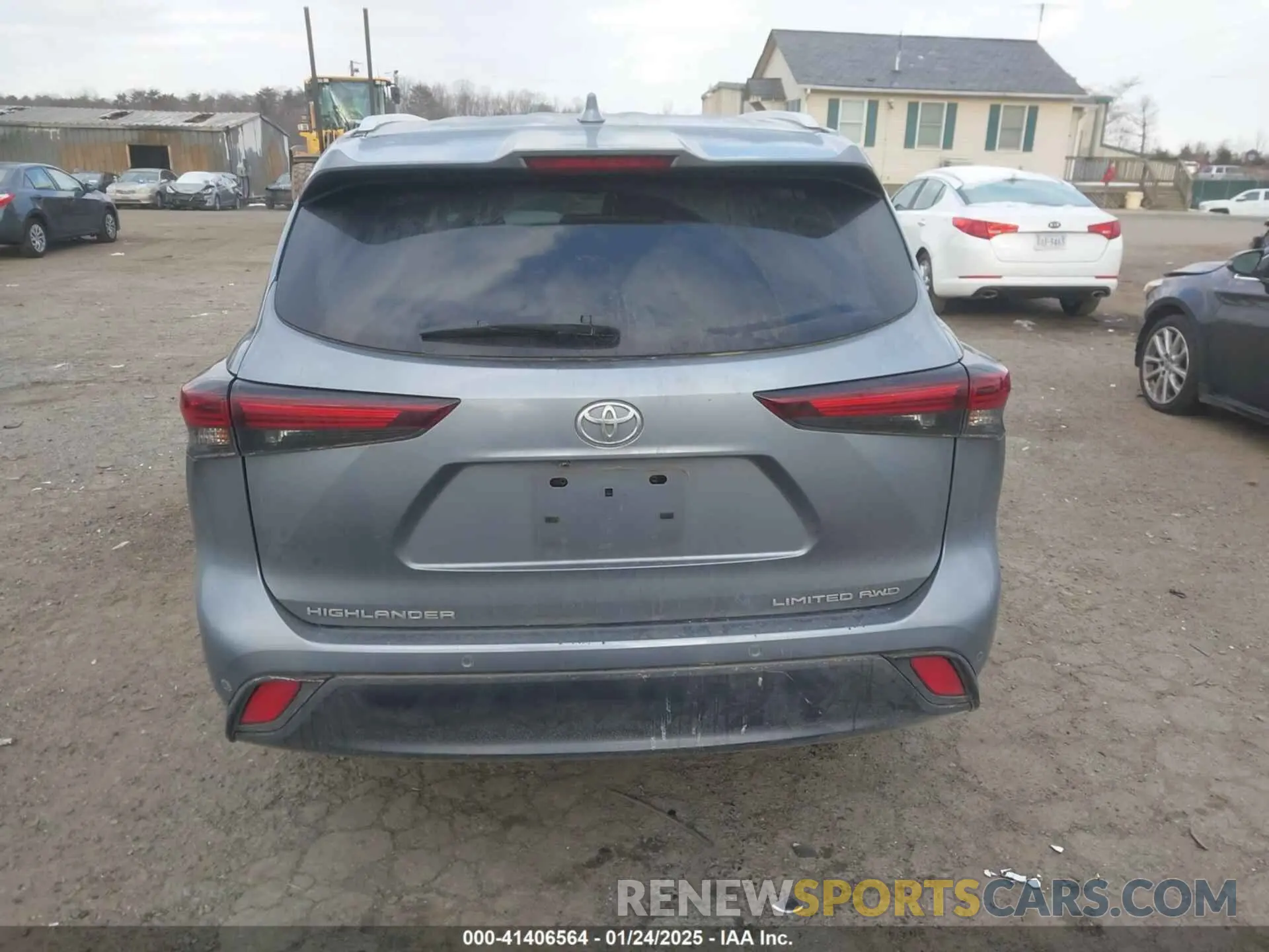 16 fotografías del automóvil dañado 5TDKDRBH3RS533152 TOYOTA HIGHLANDER 2024