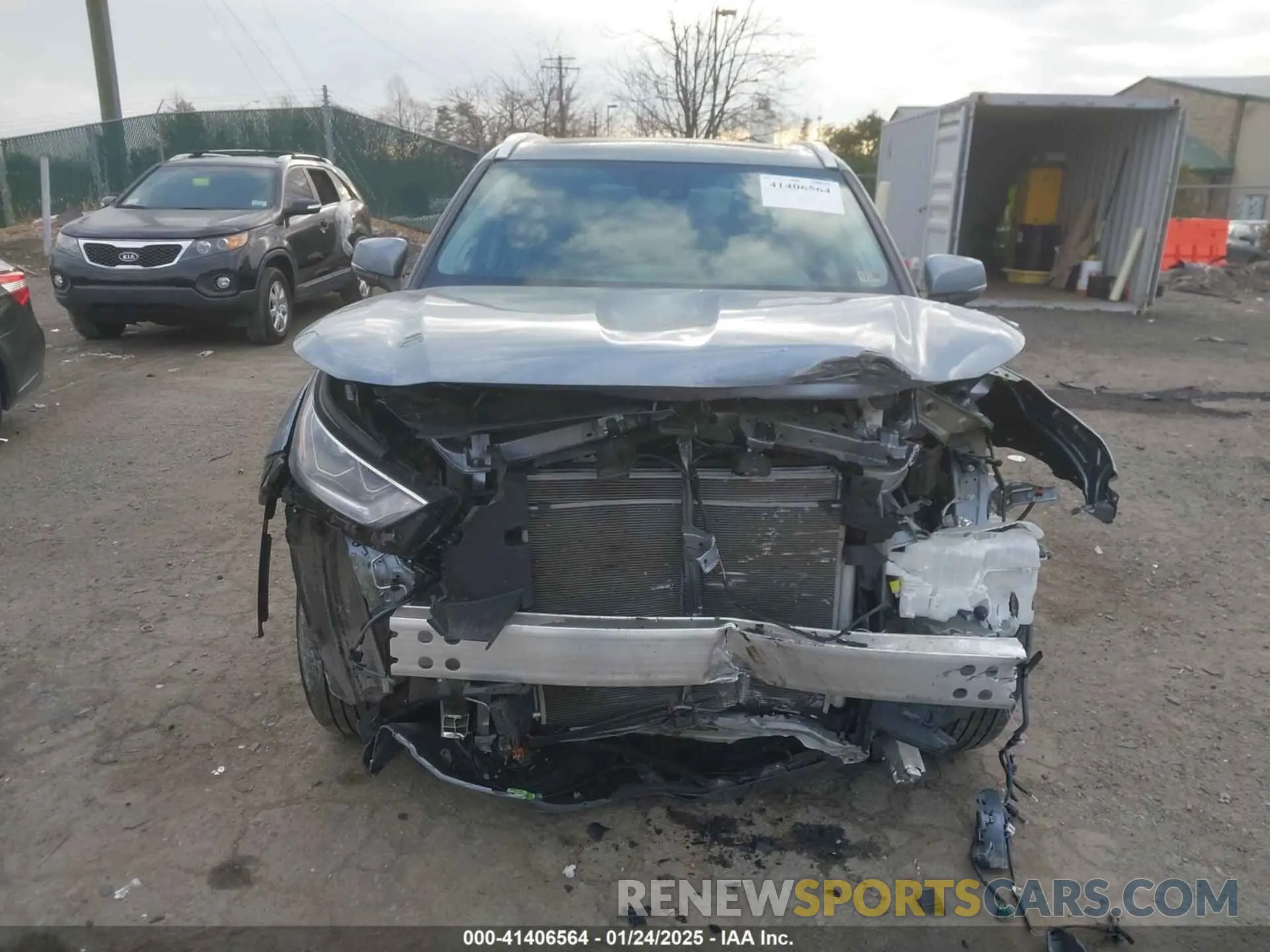 6 fotografías del automóvil dañado 5TDKDRBH3RS533152 TOYOTA HIGHLANDER 2024