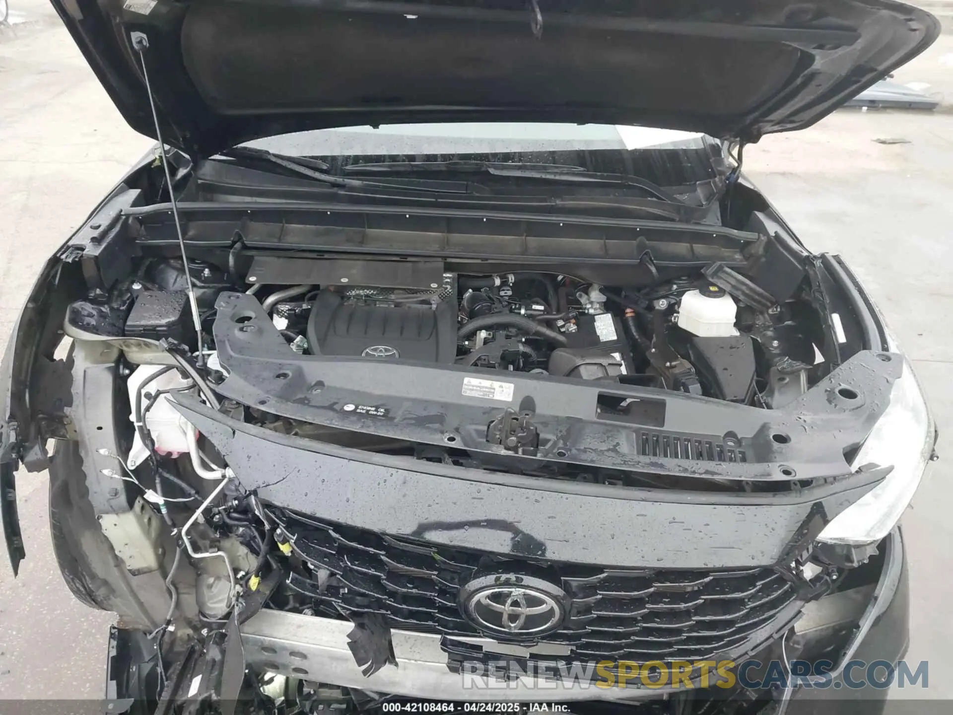 10 fotografías del automóvil dañado 5TDKDRBH3RS537184 TOYOTA HIGHLANDER 2024