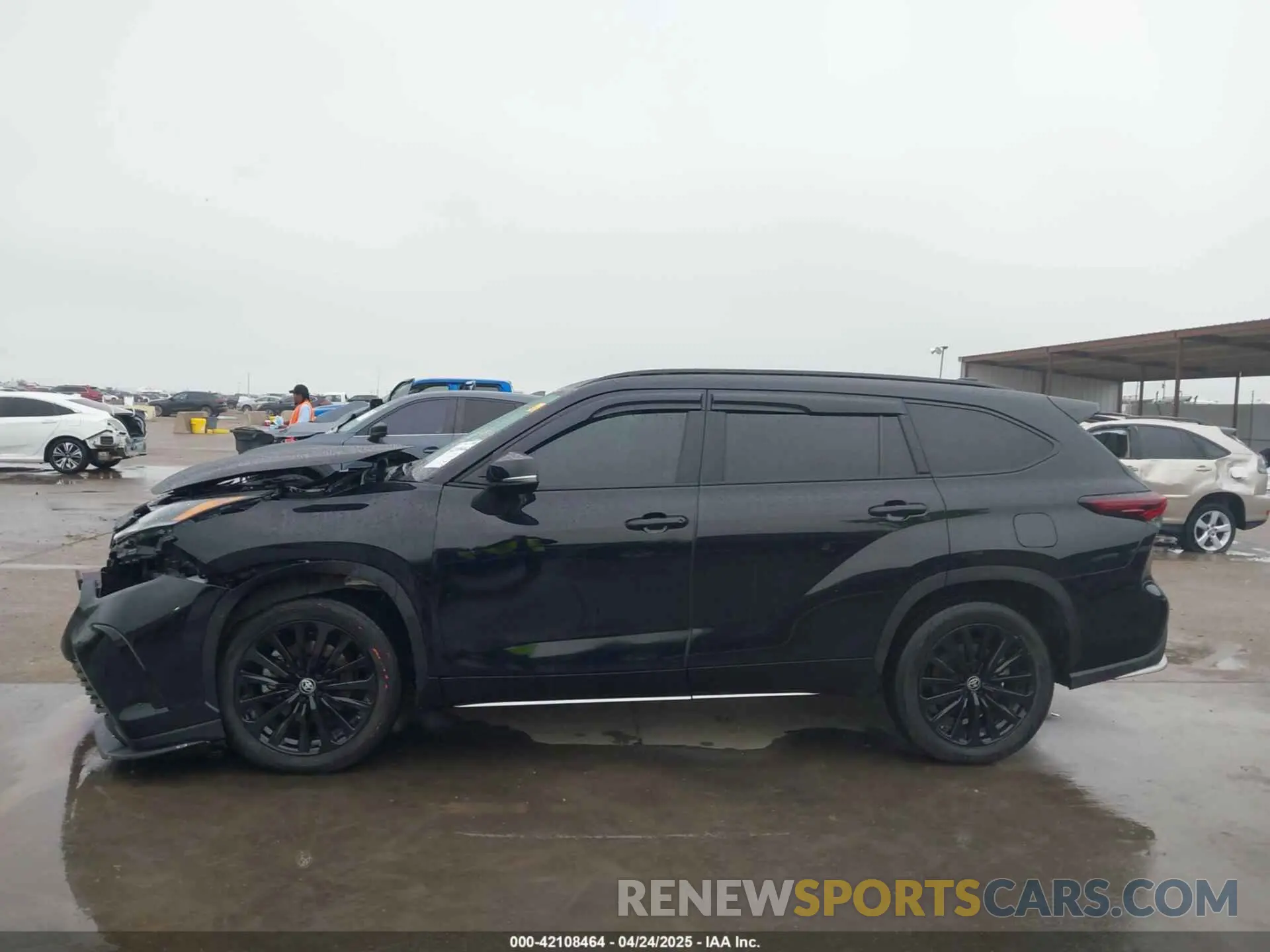 15 fotografías del automóvil dañado 5TDKDRBH3RS537184 TOYOTA HIGHLANDER 2024
