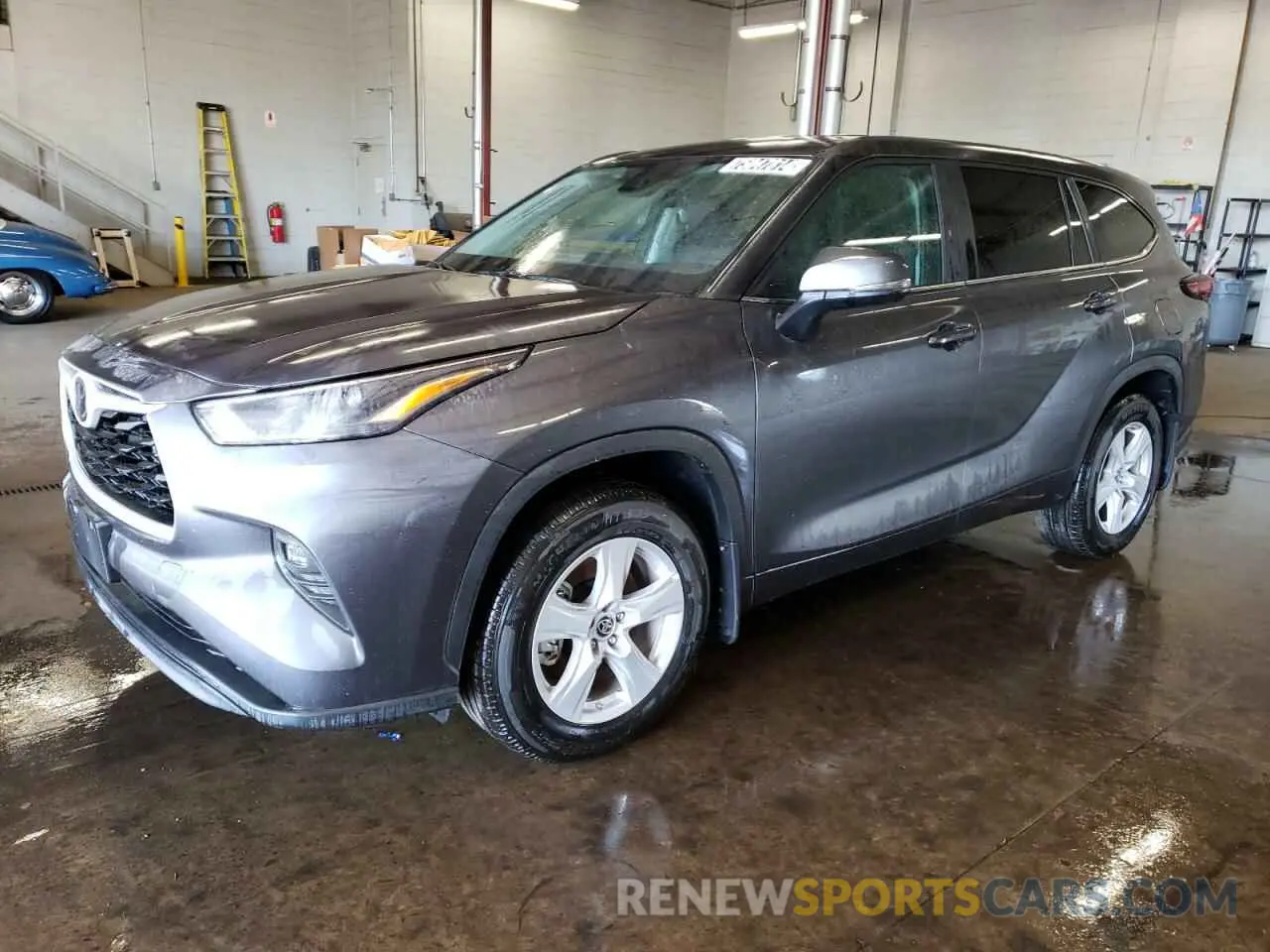 1 fotografías del automóvil dañado 5TDKDRBH3RS565843 TOYOTA HIGHLANDER 2024