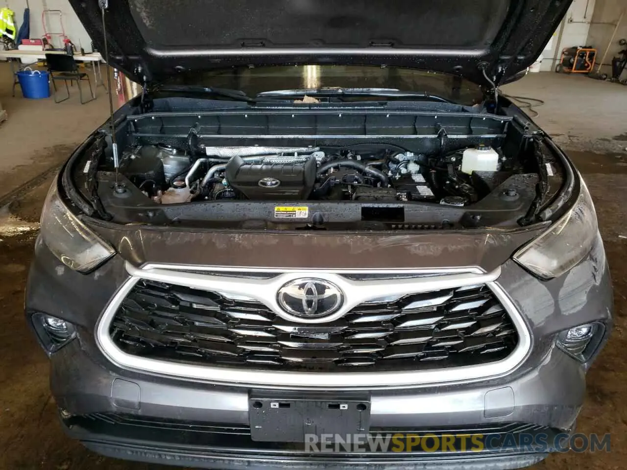 12 fotografías del automóvil dañado 5TDKDRBH3RS565843 TOYOTA HIGHLANDER 2024