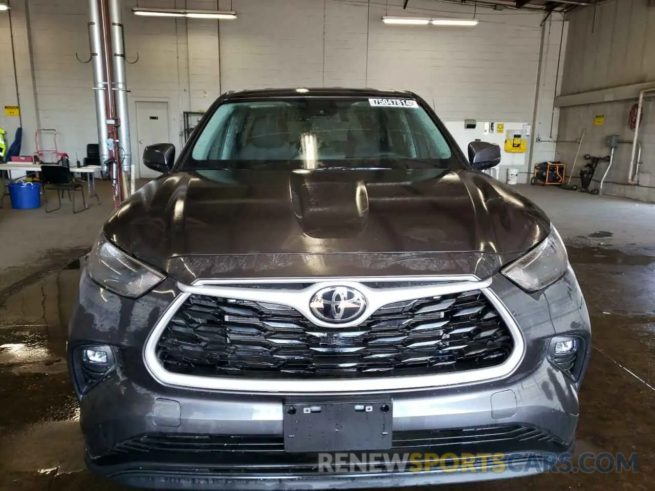5 fotografías del automóvil dañado 5TDKDRBH3RS565843 TOYOTA HIGHLANDER 2024