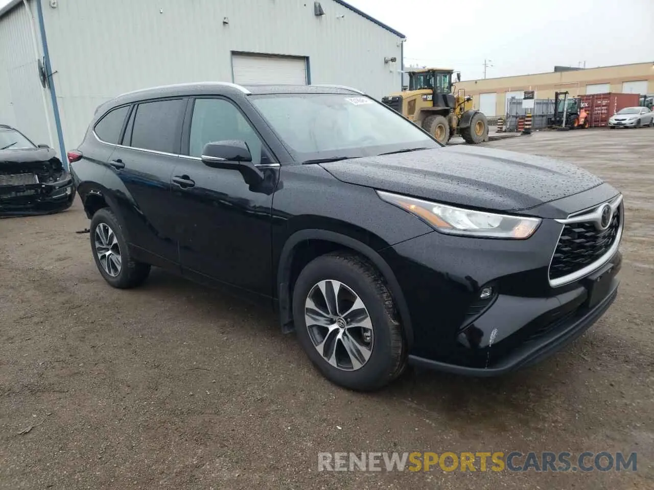 4 fotografías del automóvil dañado 5TDKDRBH3RS569438 TOYOTA HIGHLANDER 2024