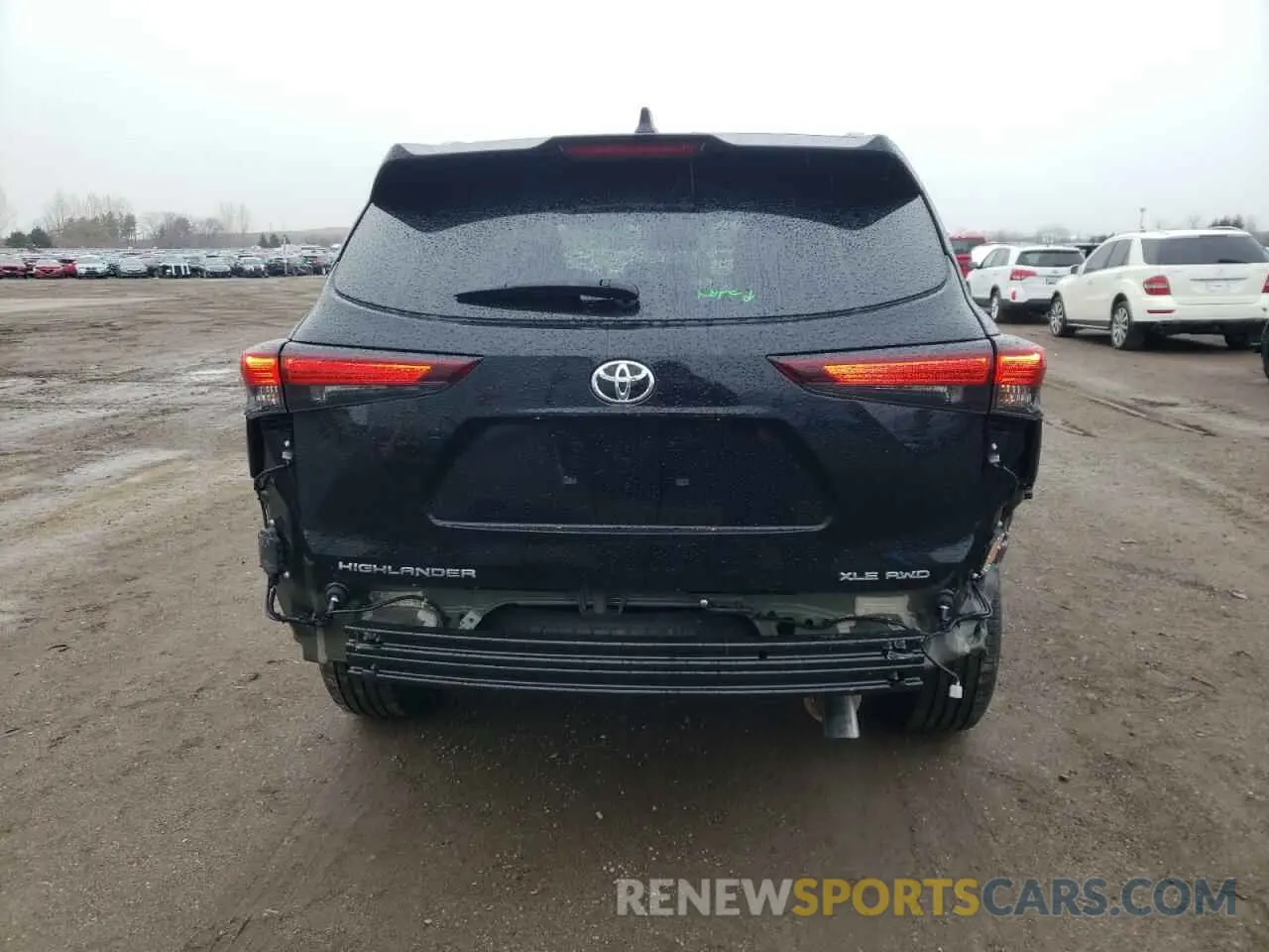 6 fotografías del automóvil dañado 5TDKDRBH3RS569438 TOYOTA HIGHLANDER 2024