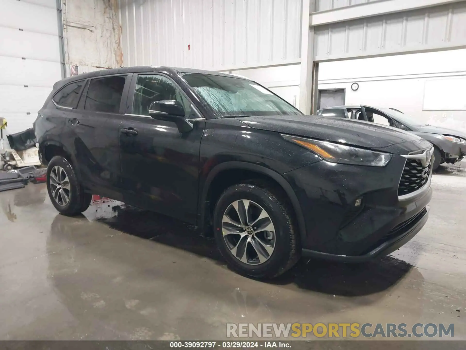 1 fotografías del automóvil dañado 5TDKDRBH4RS539817 TOYOTA HIGHLANDER 2024