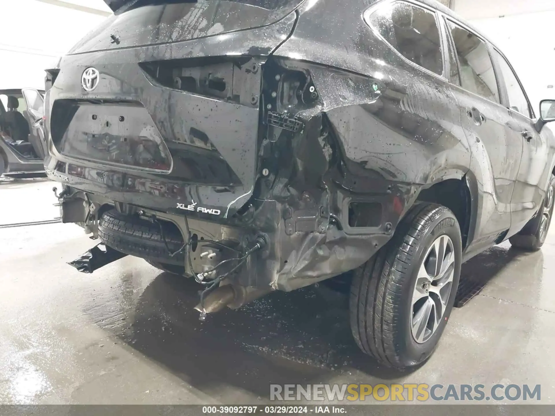 6 fotografías del automóvil dañado 5TDKDRBH4RS539817 TOYOTA HIGHLANDER 2024