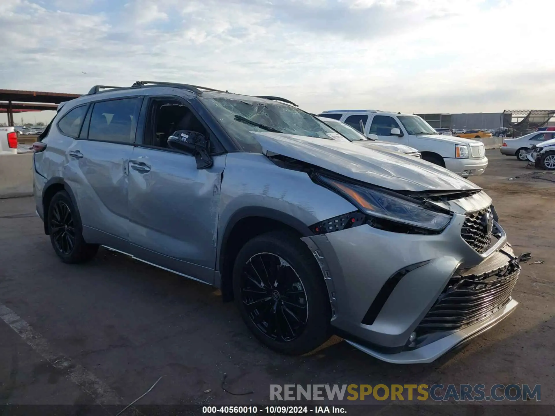 1 fotografías del automóvil dañado 5TDKDRBH4RS565057 TOYOTA HIGHLANDER 2024