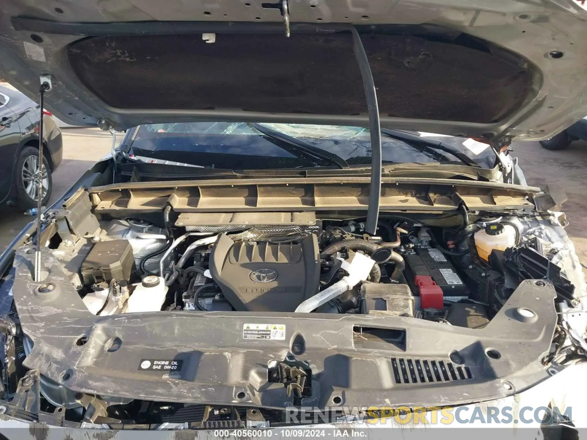 10 fotografías del automóvil dañado 5TDKDRBH4RS565057 TOYOTA HIGHLANDER 2024