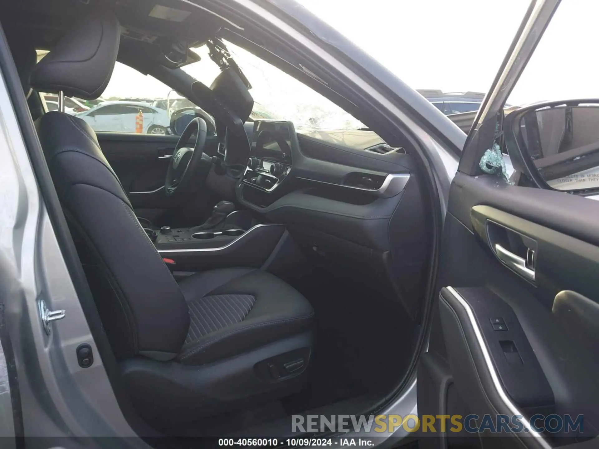 5 fotografías del automóvil dañado 5TDKDRBH4RS565057 TOYOTA HIGHLANDER 2024
