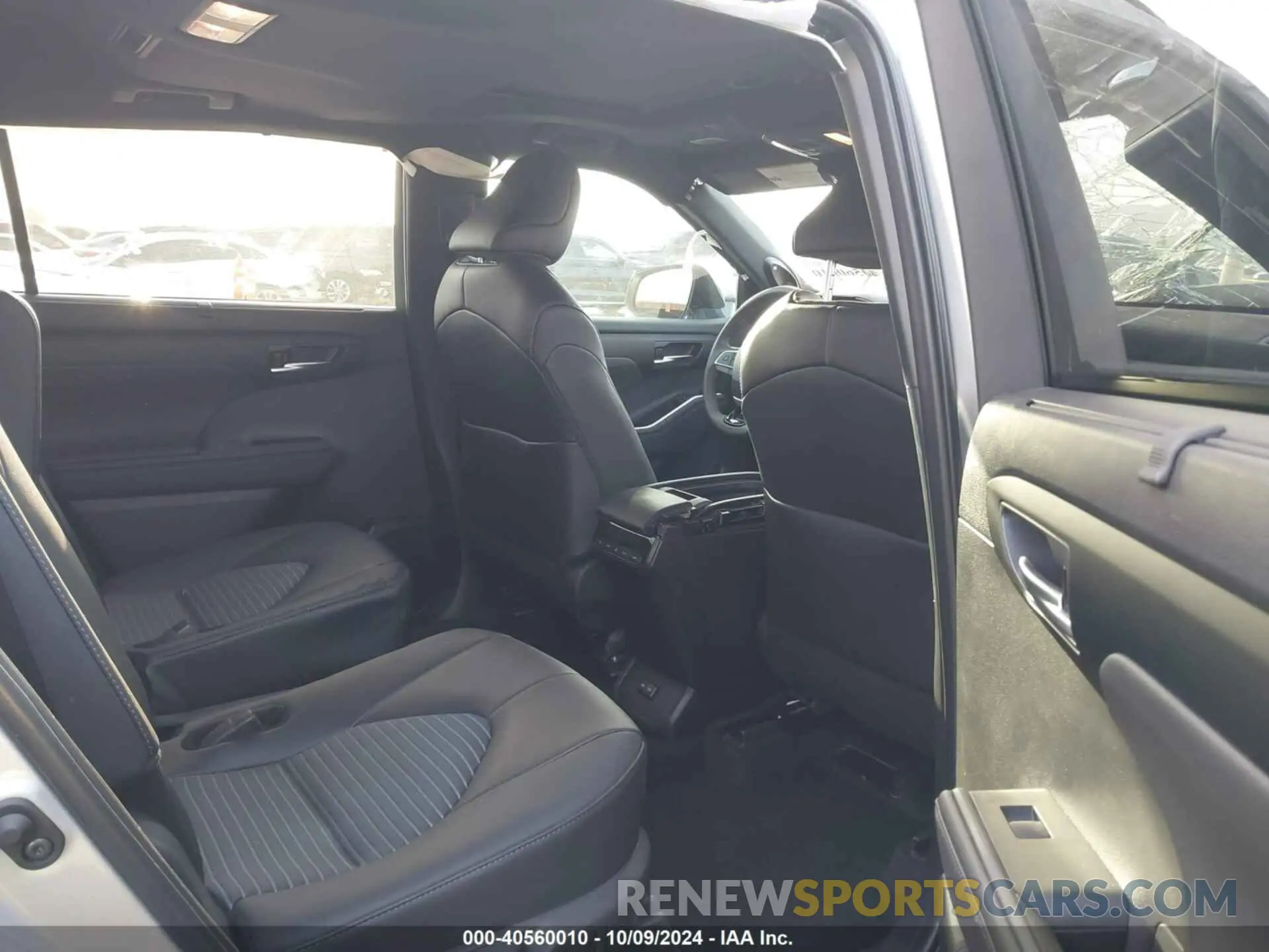 8 fotografías del automóvil dañado 5TDKDRBH4RS565057 TOYOTA HIGHLANDER 2024