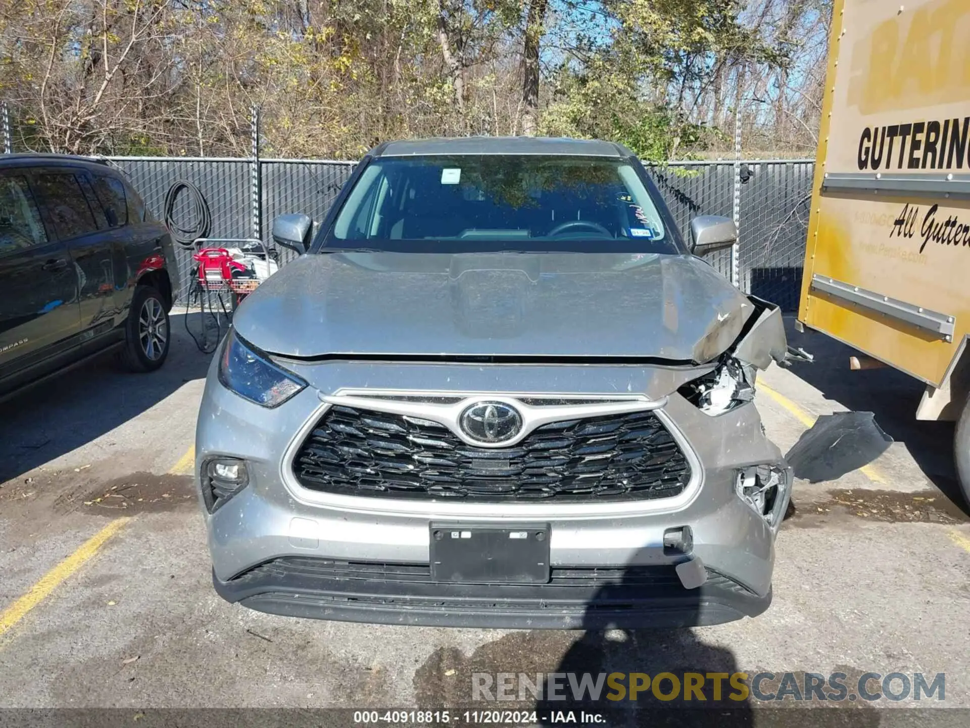 12 fotografías del automóvil dañado 5TDKDRBH5RS539485 TOYOTA HIGHLANDER 2024