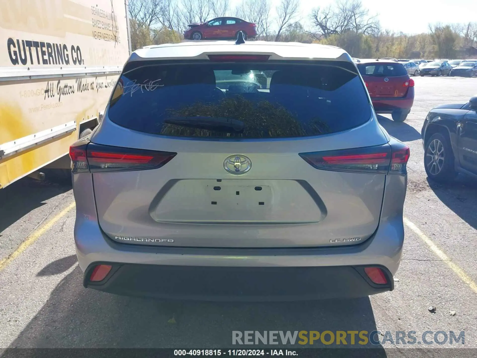 16 fotografías del automóvil dañado 5TDKDRBH5RS539485 TOYOTA HIGHLANDER 2024