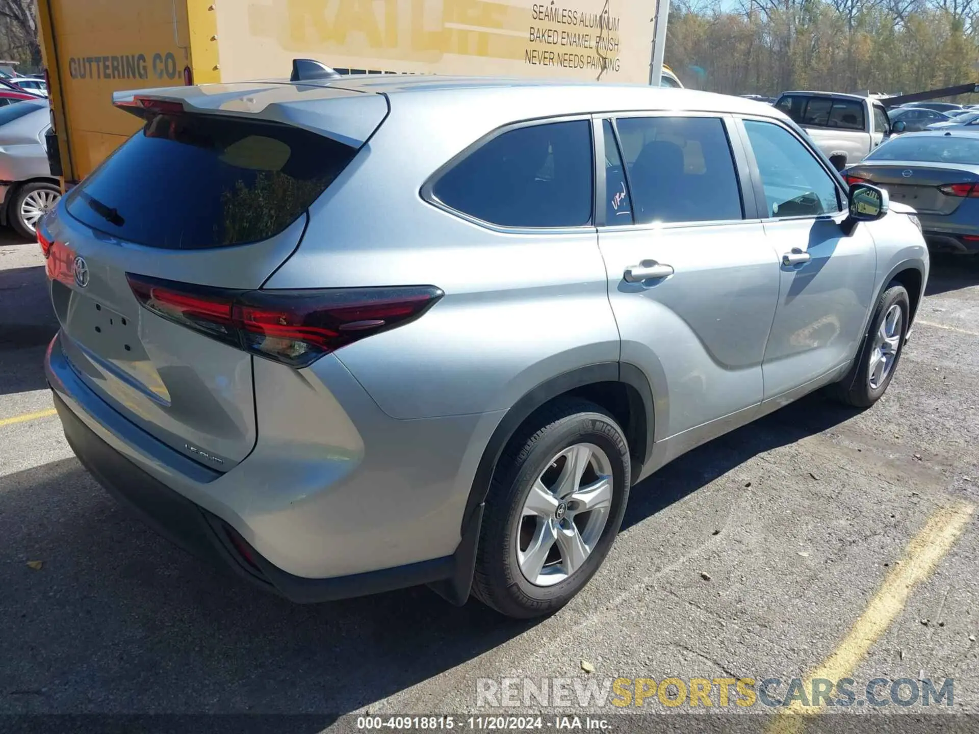 4 fotografías del automóvil dañado 5TDKDRBH5RS539485 TOYOTA HIGHLANDER 2024
