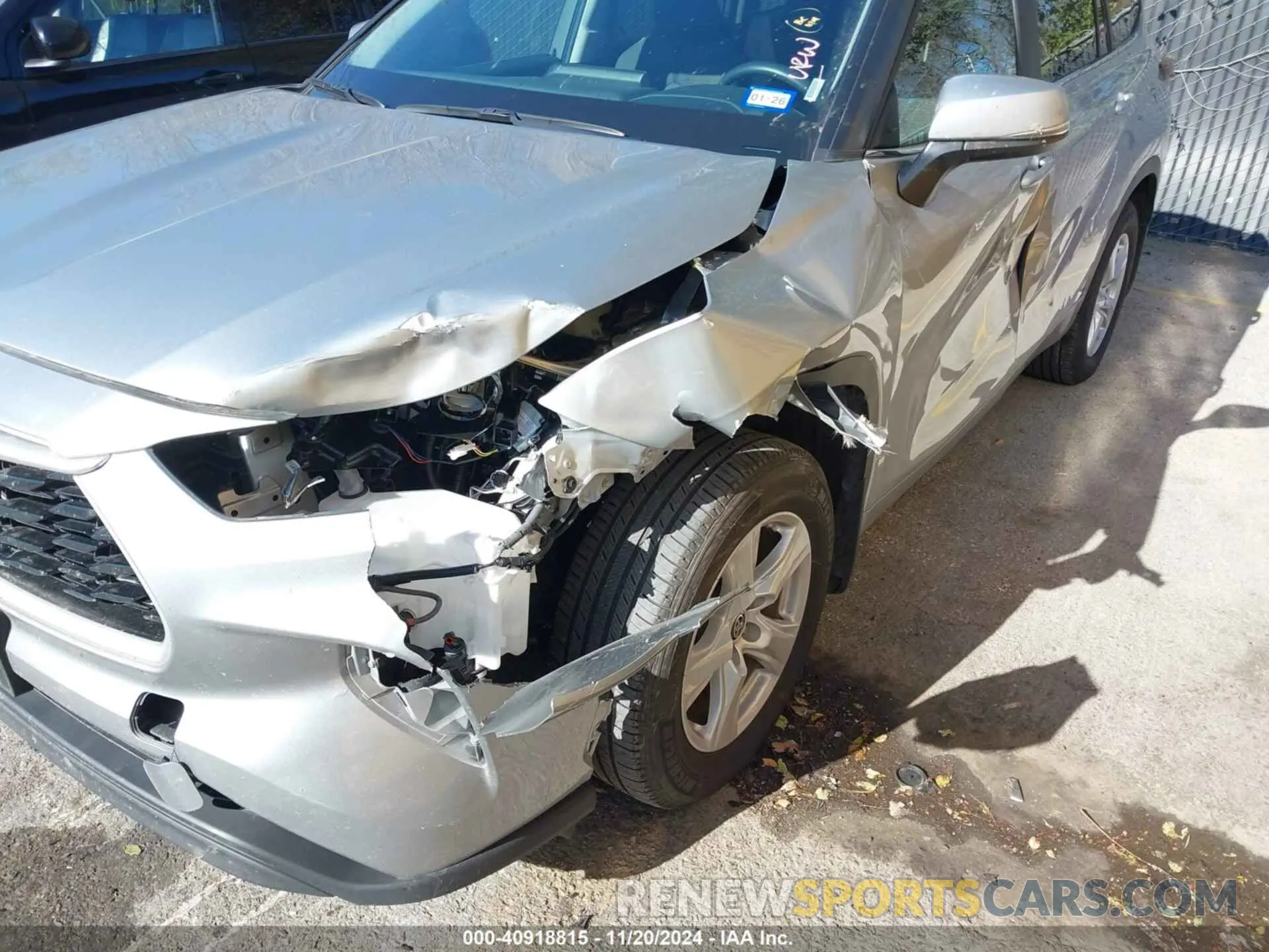 6 fotografías del automóvil dañado 5TDKDRBH5RS539485 TOYOTA HIGHLANDER 2024