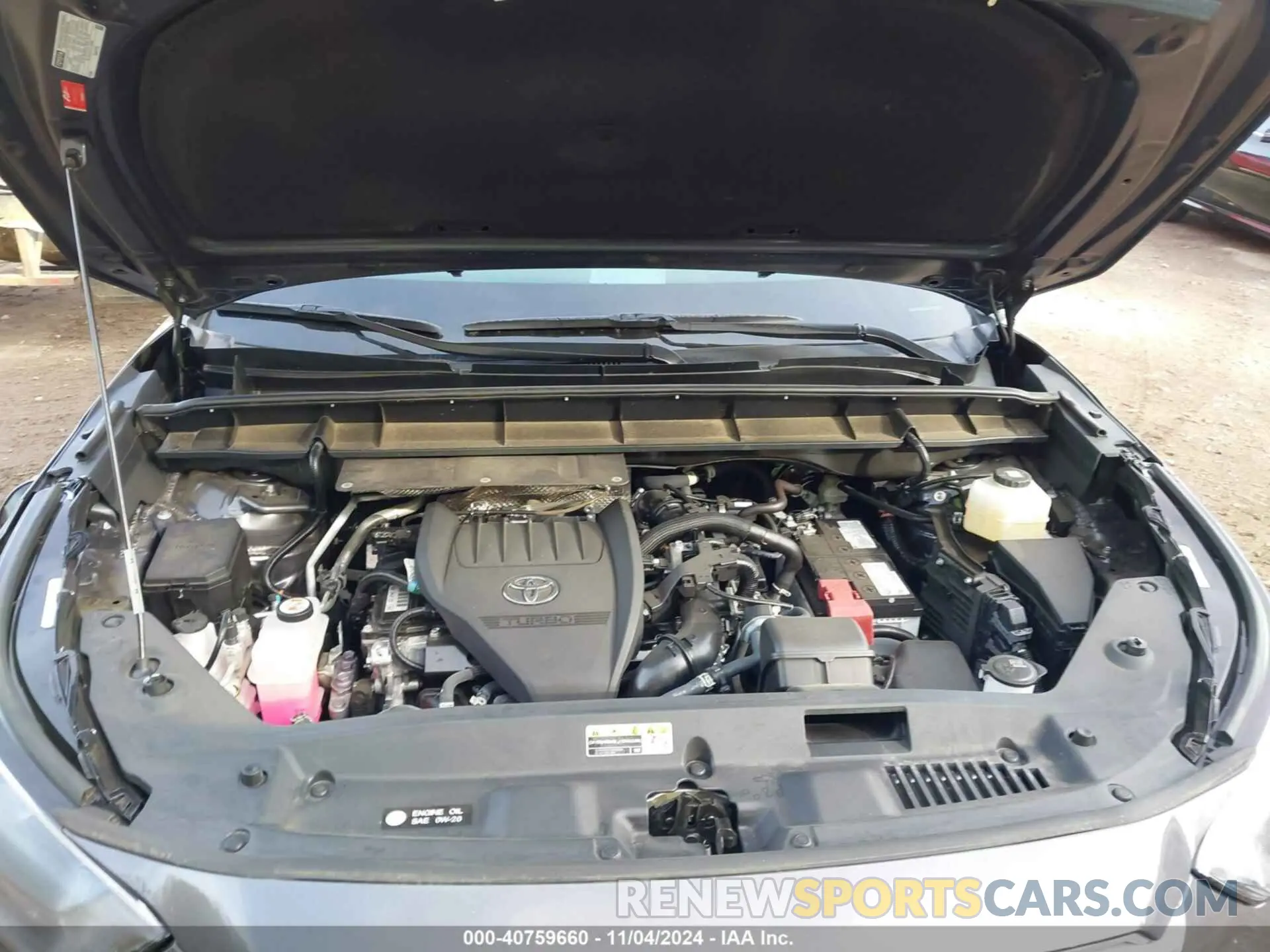 10 fotografías del automóvil dañado 5TDKDRBH5RS542967 TOYOTA HIGHLANDER 2024