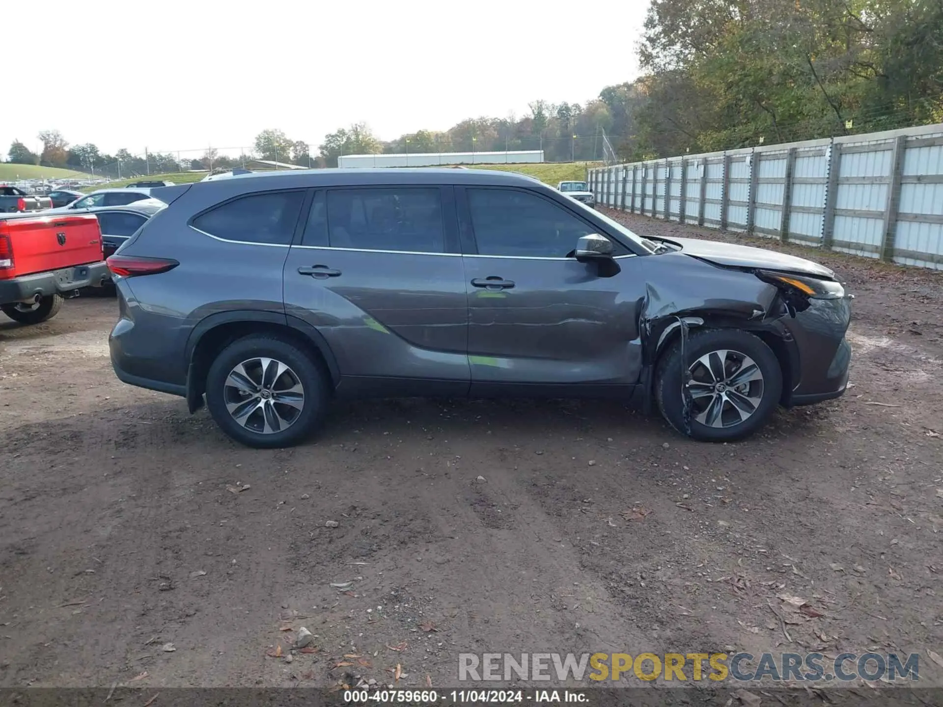 13 fotografías del automóvil dañado 5TDKDRBH5RS542967 TOYOTA HIGHLANDER 2024