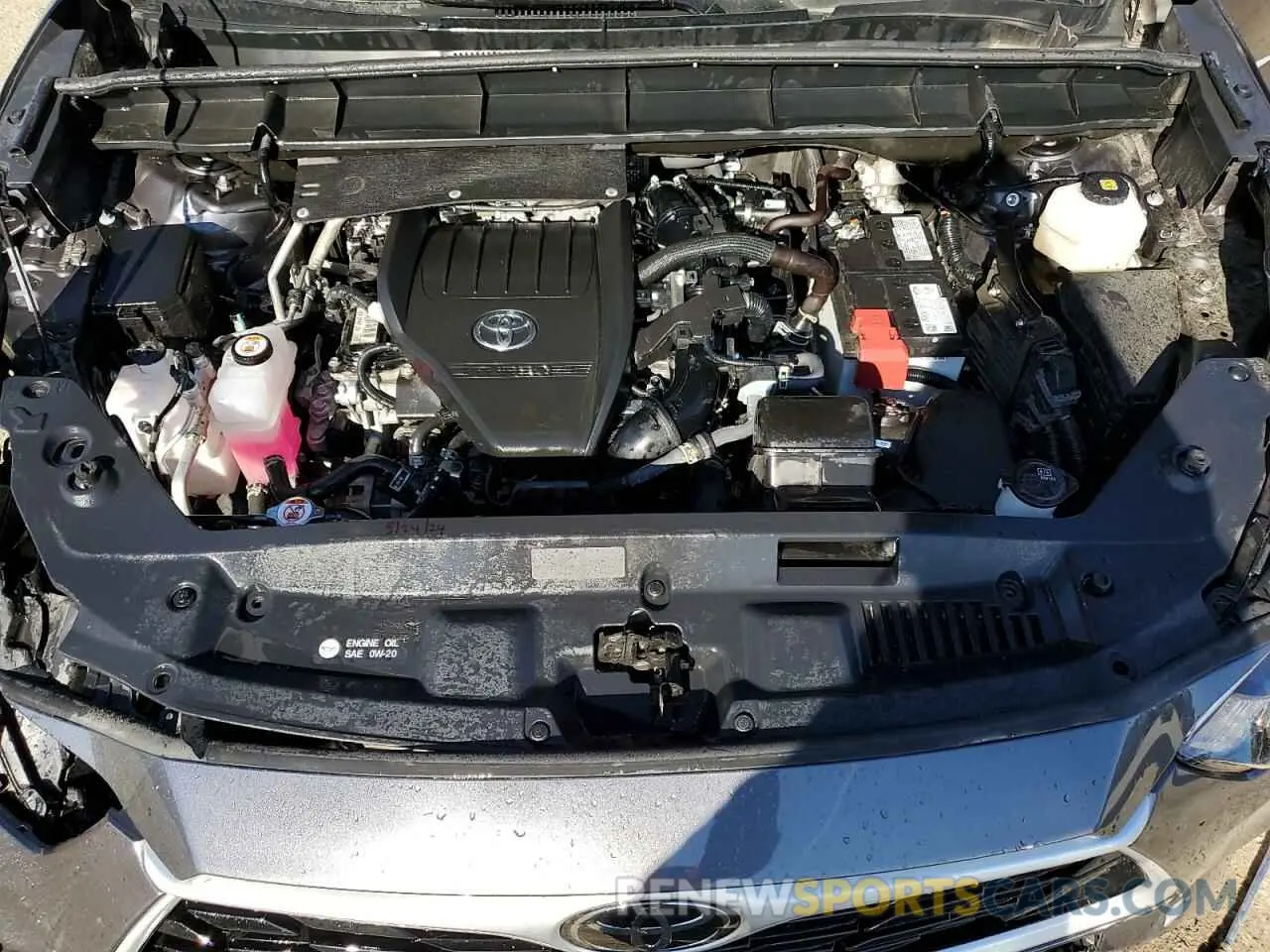 12 fotografías del automóvil dañado 5TDKDRBH5RS545626 TOYOTA HIGHLANDER 2024