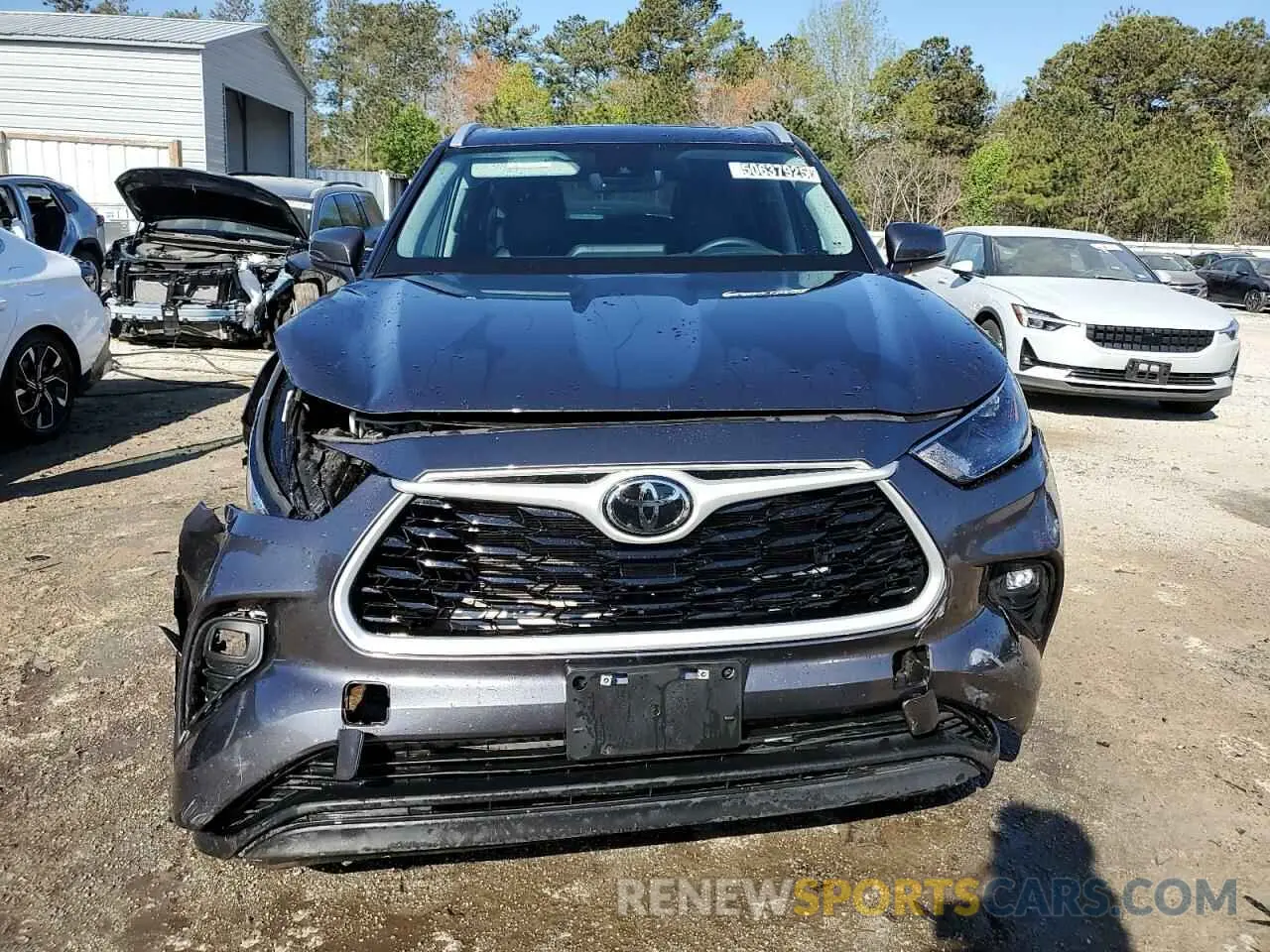 5 fotografías del automóvil dañado 5TDKDRBH5RS545626 TOYOTA HIGHLANDER 2024