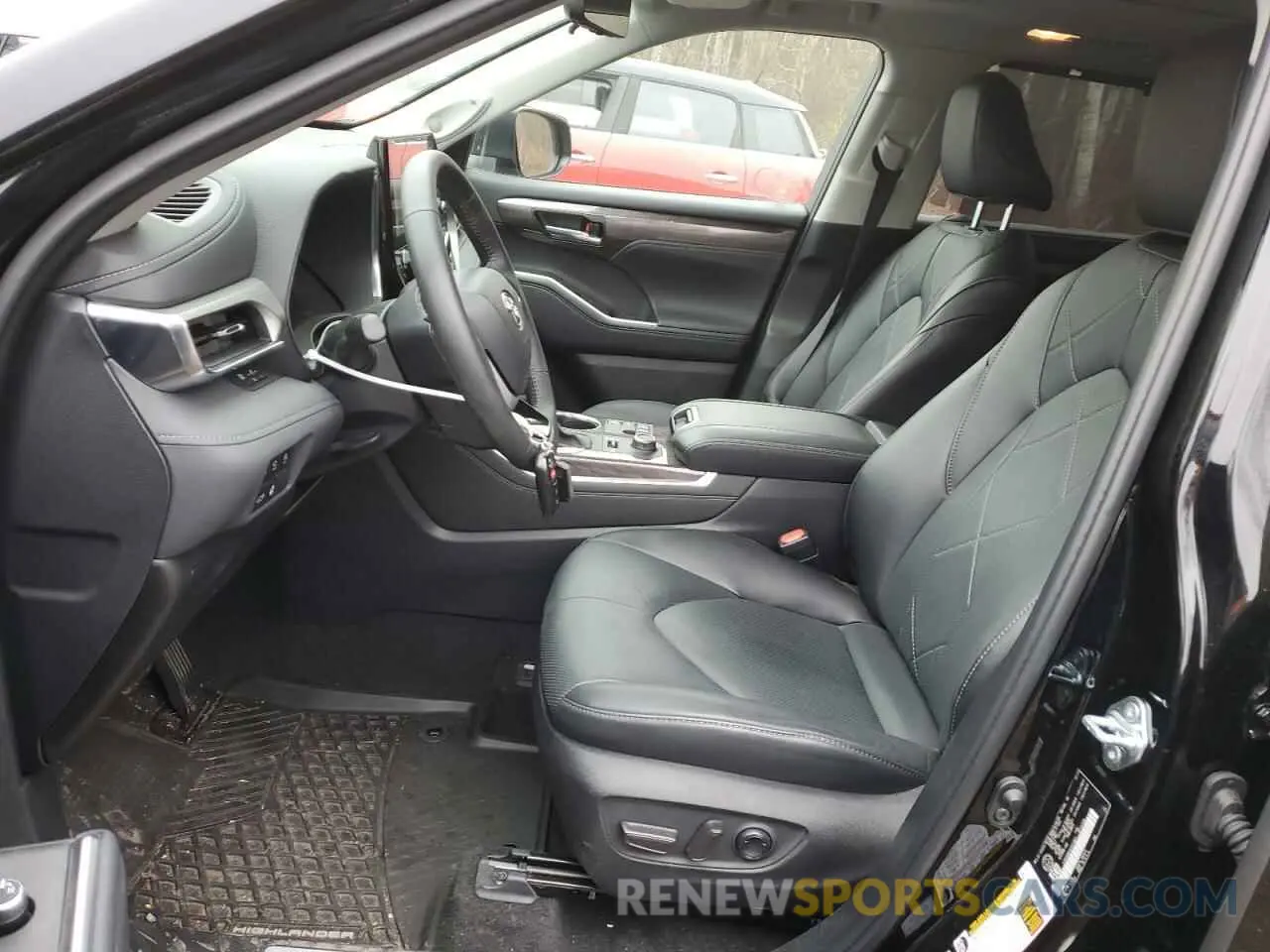7 fotografías del automóvil dañado 5TDKDRBH5RS551667 TOYOTA HIGHLANDER 2024