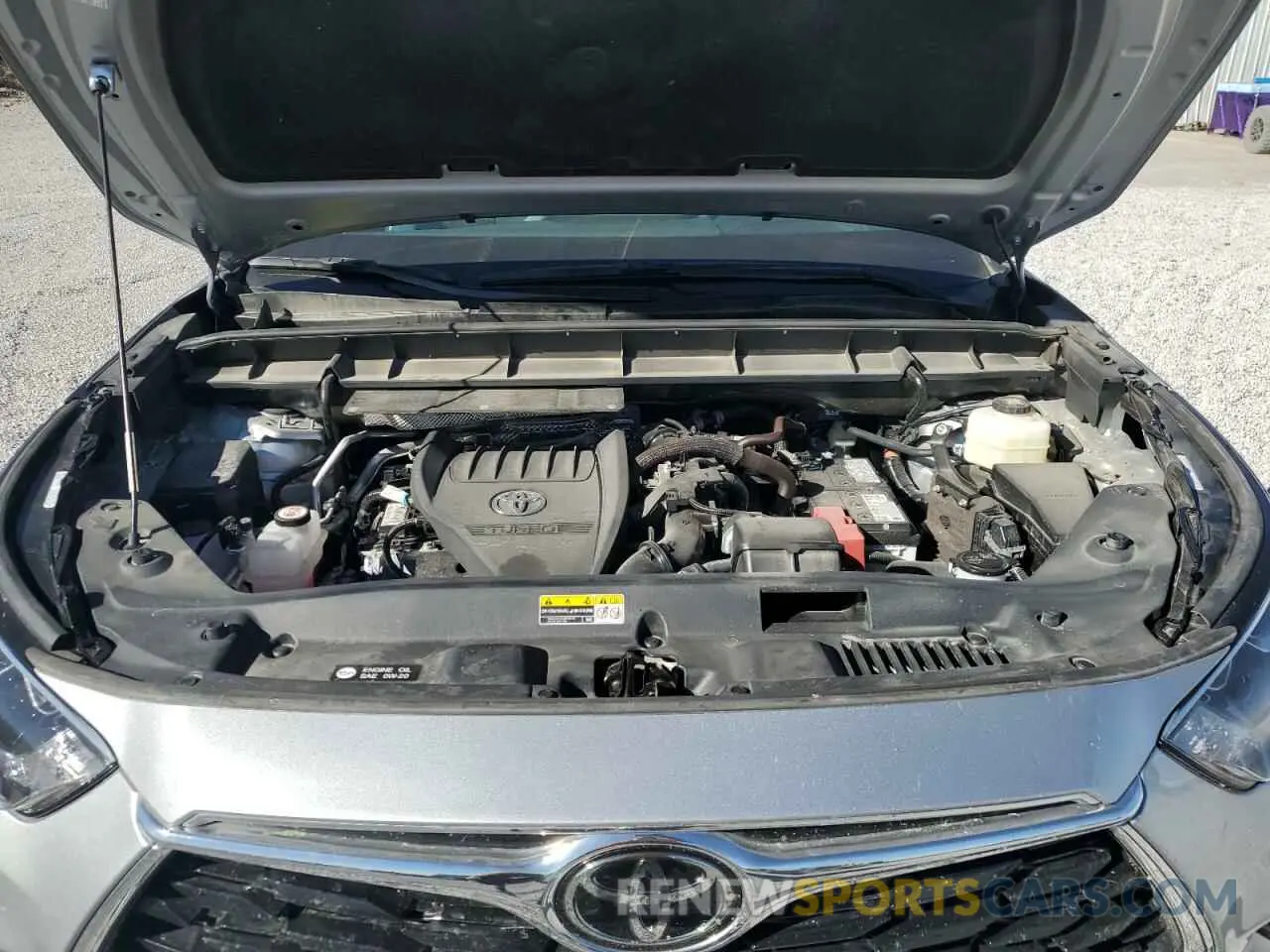 12 fotografías del automóvil dañado 5TDKDRBH6RS531332 TOYOTA HIGHLANDER 2024