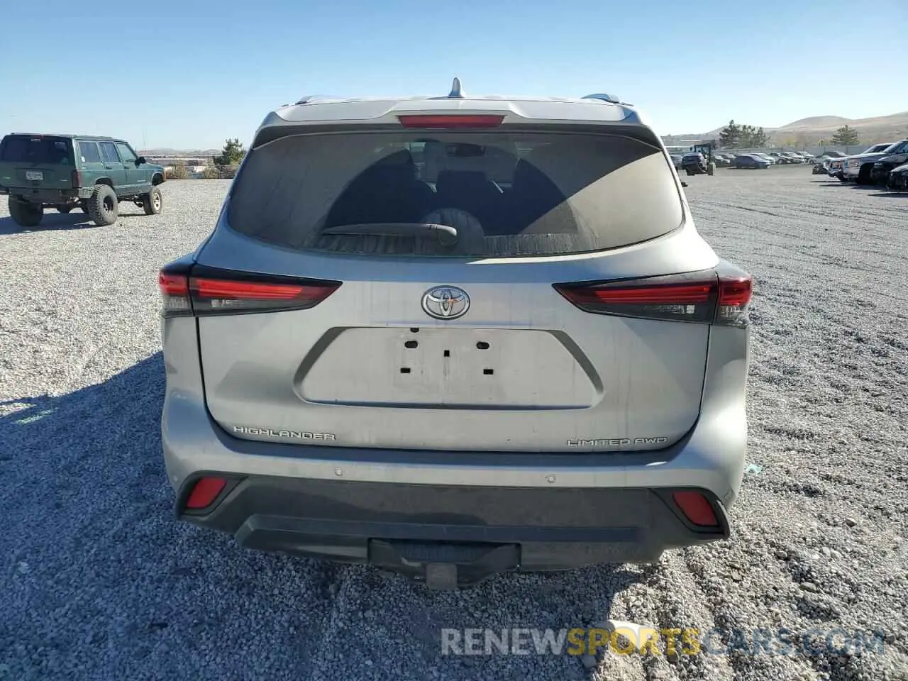 6 fotografías del automóvil dañado 5TDKDRBH6RS531332 TOYOTA HIGHLANDER 2024