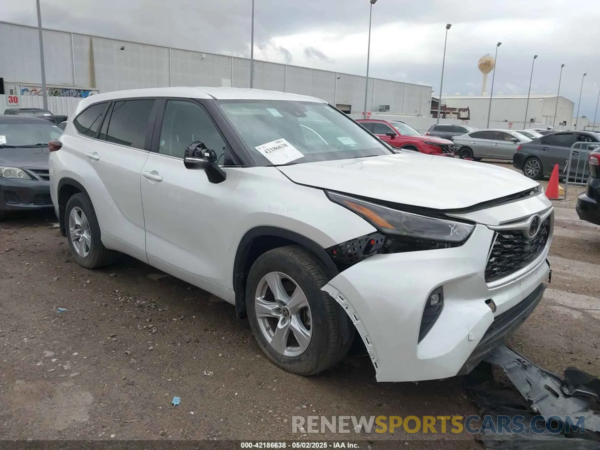 1 fotografías del automóvil dañado 5TDKDRBH6RS536028 TOYOTA HIGHLANDER 2024