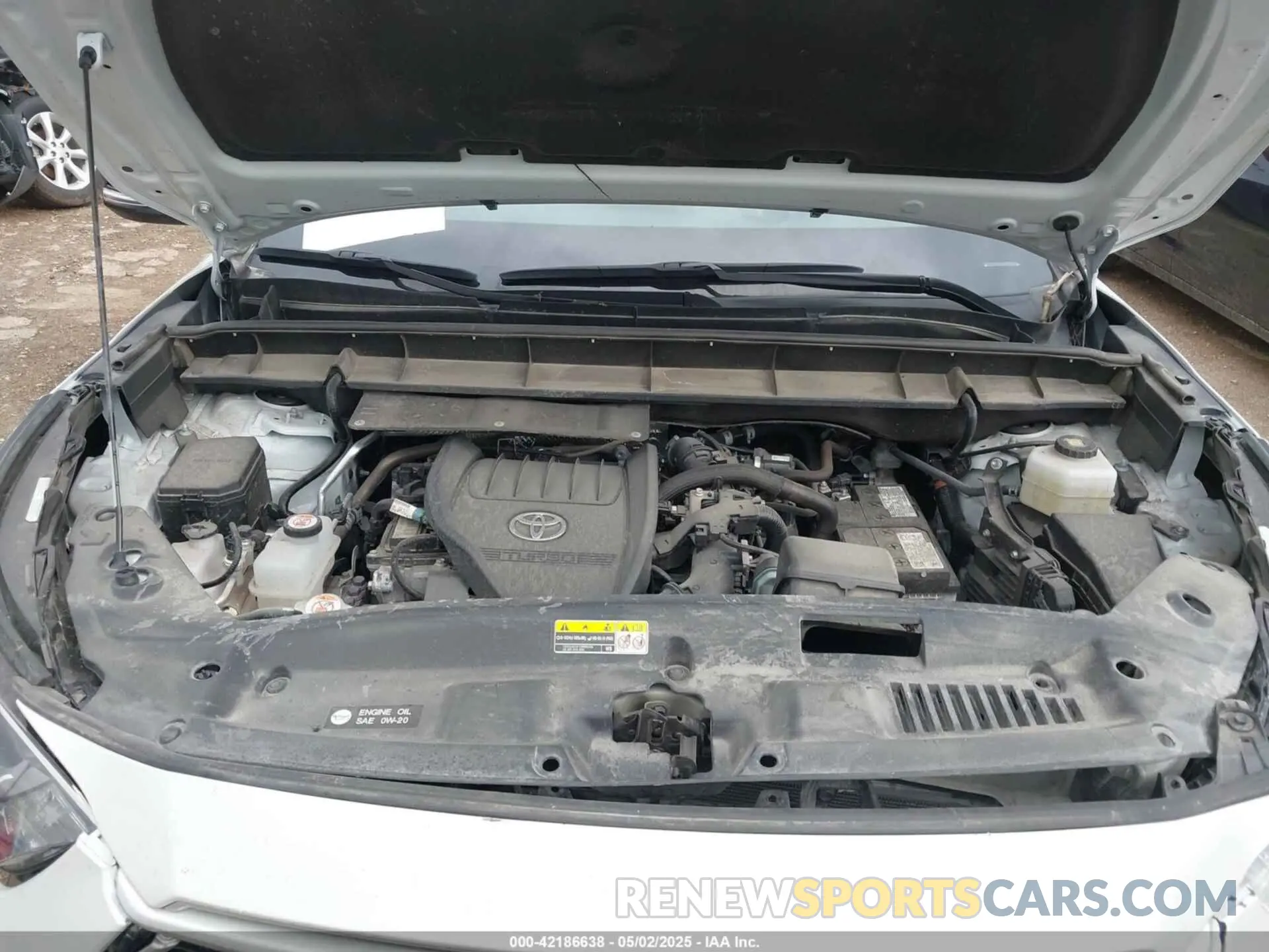 10 fotografías del automóvil dañado 5TDKDRBH6RS536028 TOYOTA HIGHLANDER 2024