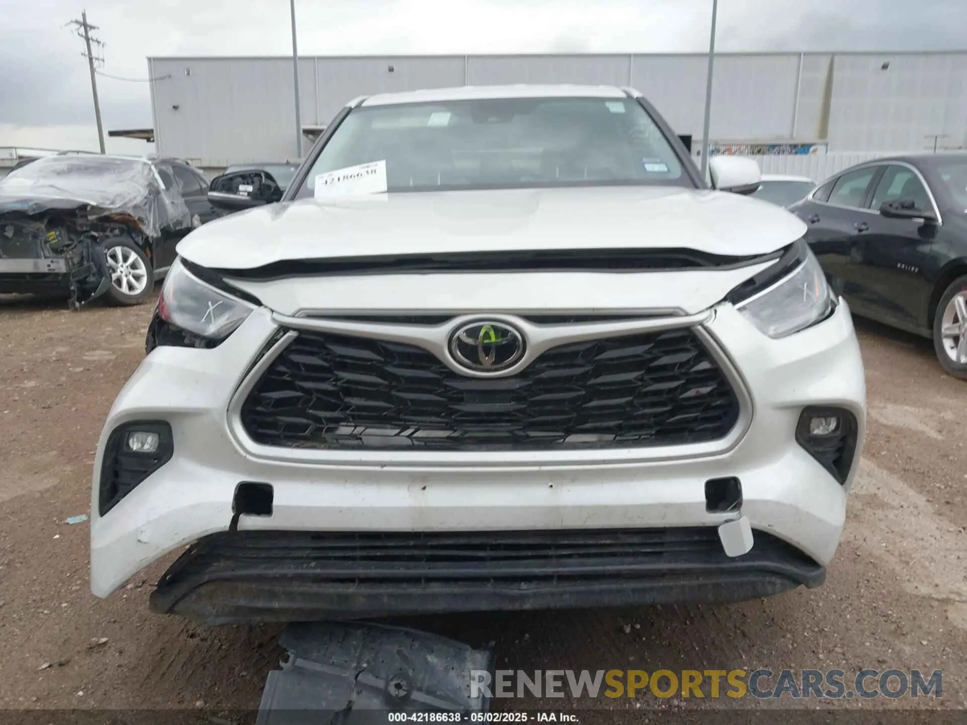 12 fotografías del automóvil dañado 5TDKDRBH6RS536028 TOYOTA HIGHLANDER 2024