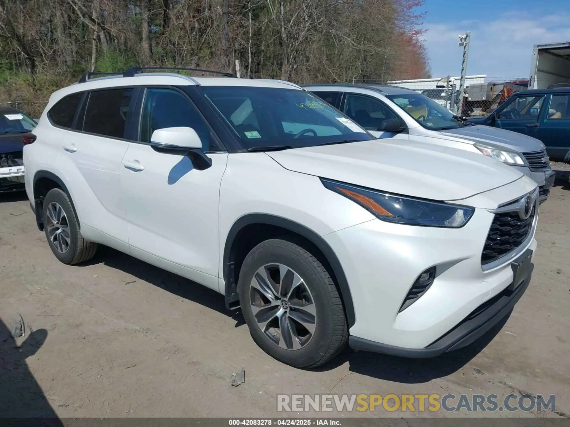 1 fotografías del automóvil dañado 5TDKDRBH6RS544226 TOYOTA HIGHLANDER 2024