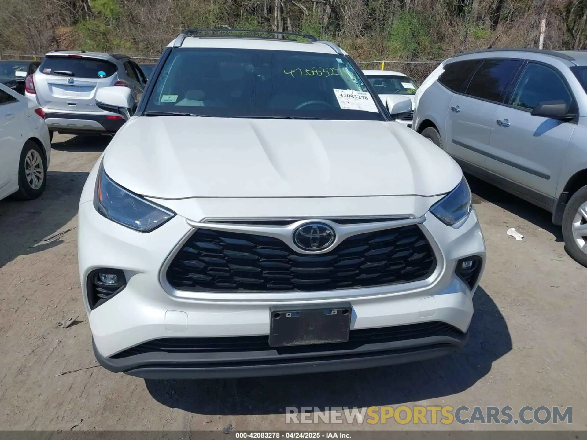 11 fotografías del automóvil dañado 5TDKDRBH6RS544226 TOYOTA HIGHLANDER 2024