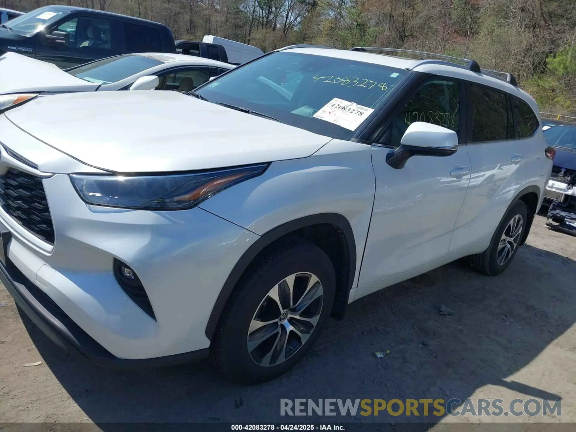 6 fotografías del automóvil dañado 5TDKDRBH6RS544226 TOYOTA HIGHLANDER 2024