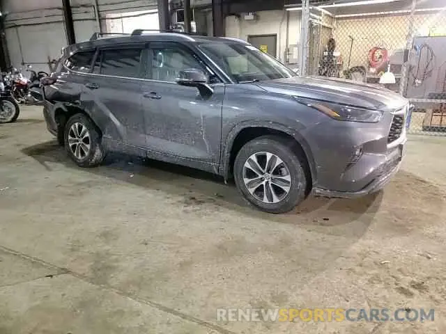 12 fotografías del automóvil dañado 5TDKDRBH6RS552245 TOYOTA HIGHLANDER 2024