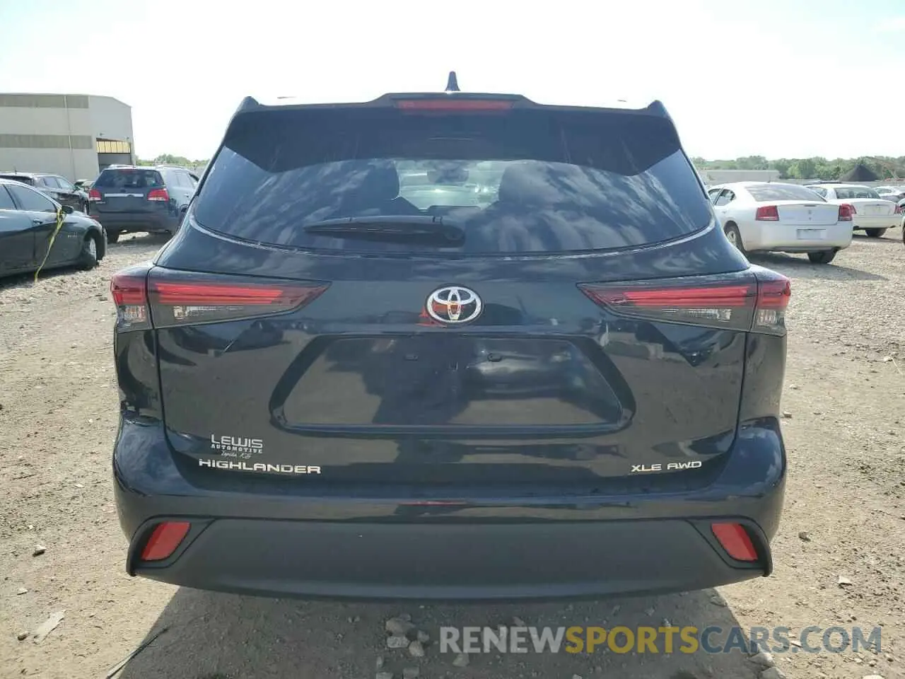 6 fotografías del automóvil dañado 5TDKDRBH7RS530643 TOYOTA HIGHLANDER 2024