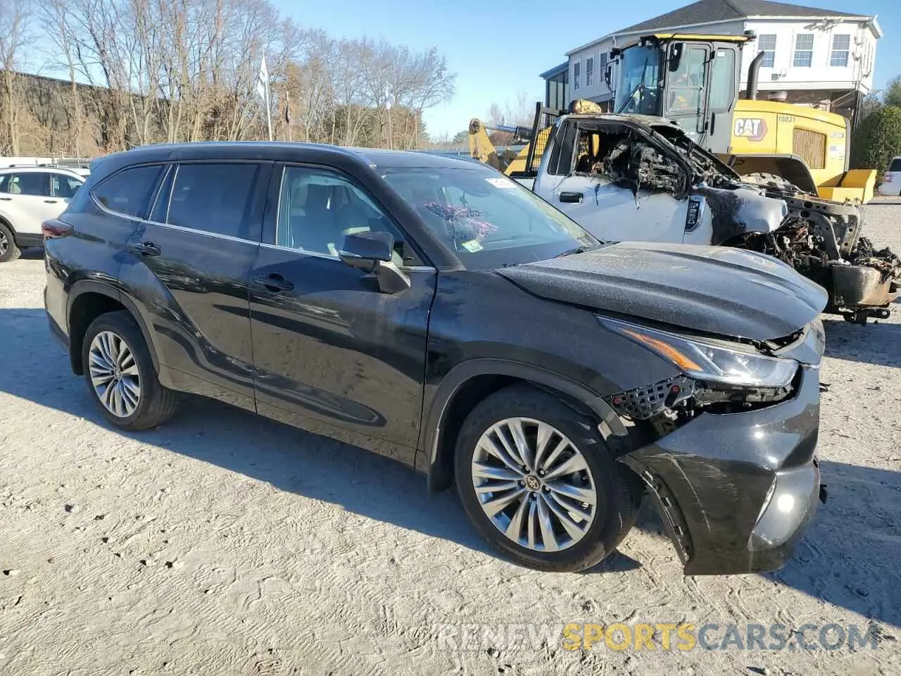 4 fotografías del automóvil dañado 5TDKDRBH7RS535664 TOYOTA HIGHLANDER 2024