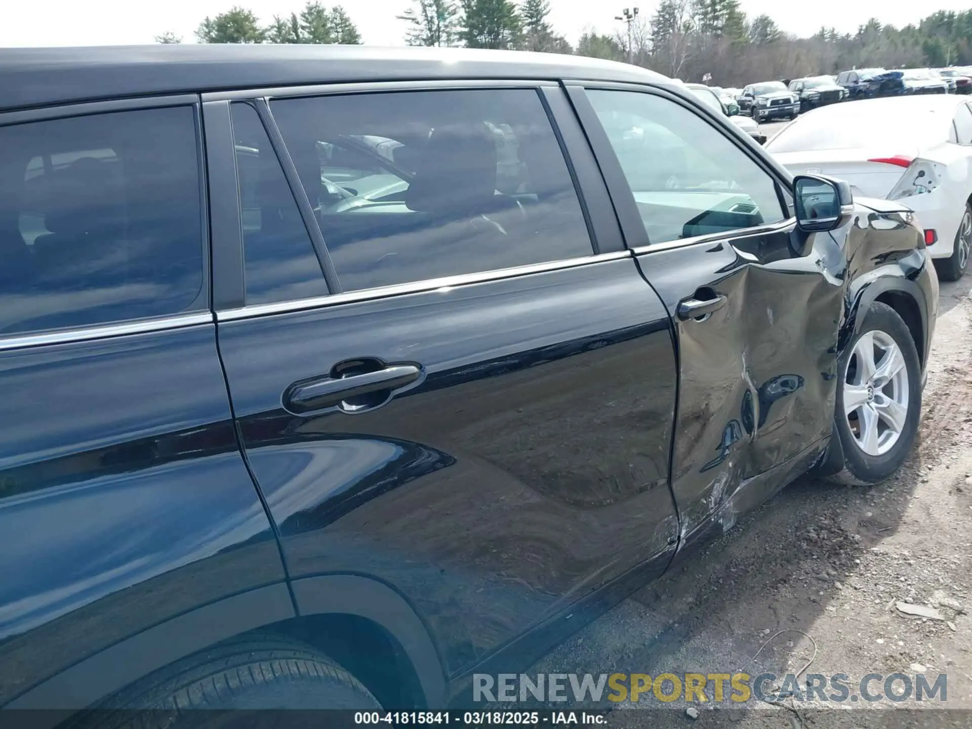 6 fotografías del automóvil dañado 5TDKDRBH7RS536376 TOYOTA HIGHLANDER 2024