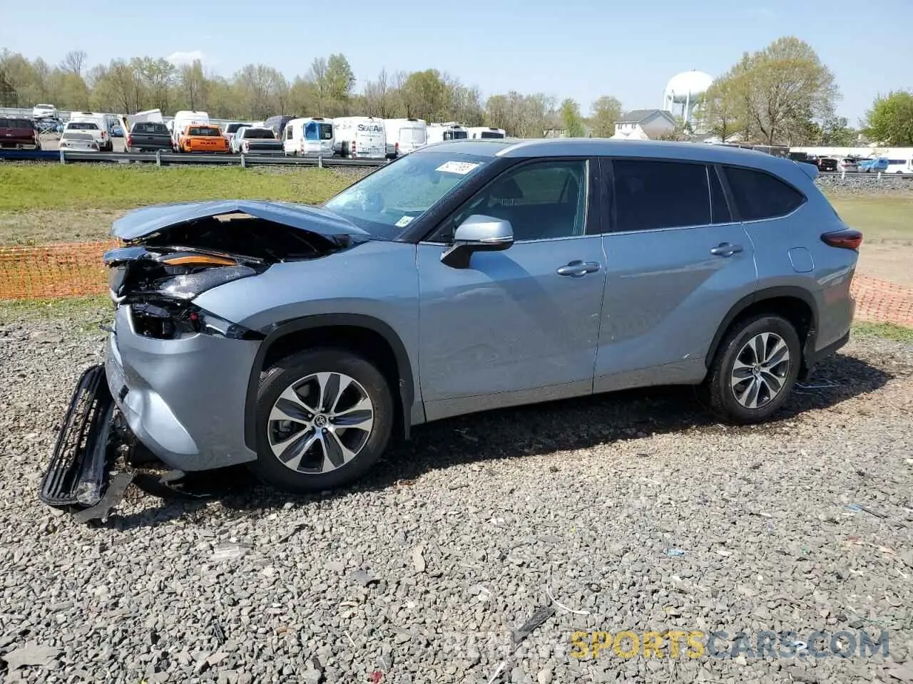 1 fotografías del automóvil dañado 5TDKDRBH7RS539875 TOYOTA HIGHLANDER 2024