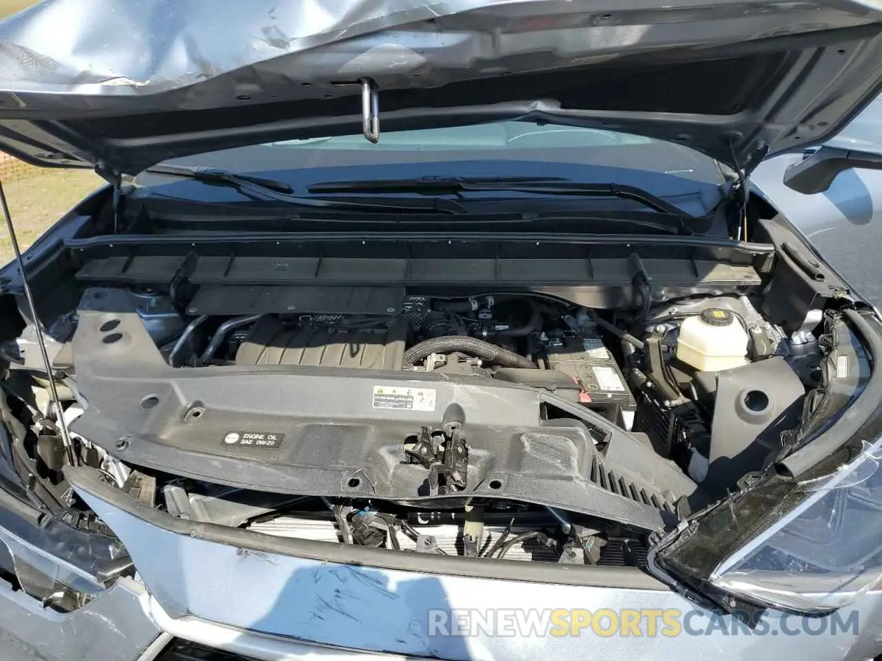 12 fotografías del automóvil dañado 5TDKDRBH7RS539875 TOYOTA HIGHLANDER 2024