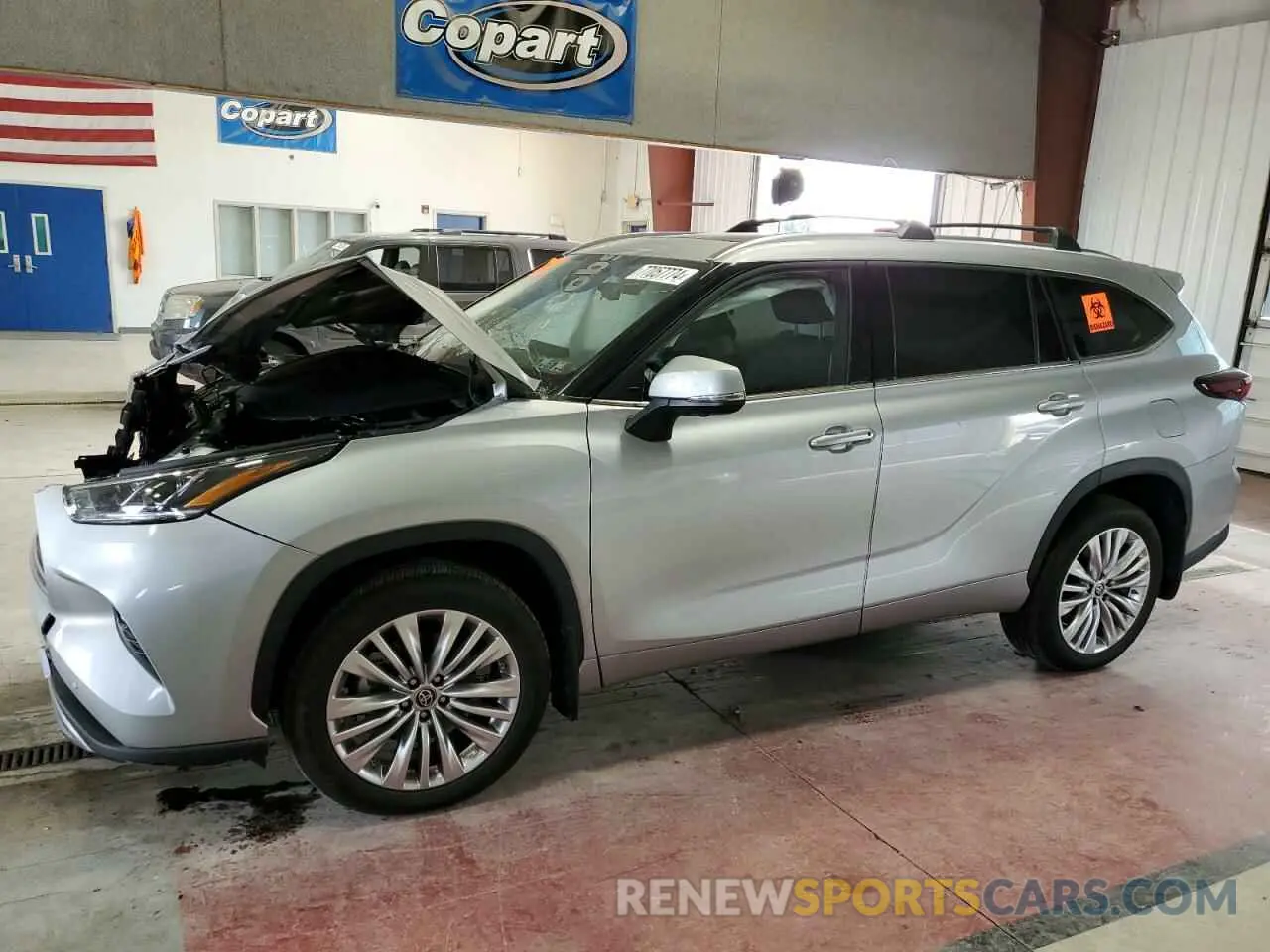 1 fotografías del automóvil dañado 5TDKDRBH7RS543831 TOYOTA HIGHLANDER 2024