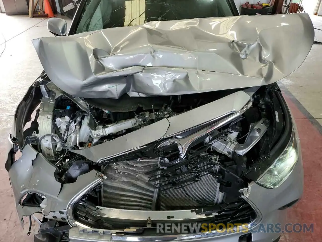 12 fotografías del automóvil dañado 5TDKDRBH7RS543831 TOYOTA HIGHLANDER 2024