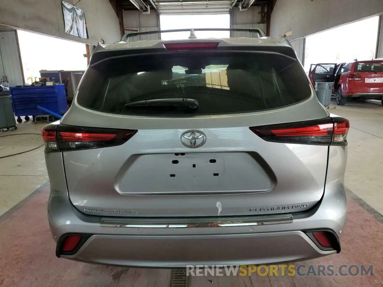 6 fotografías del automóvil dañado 5TDKDRBH7RS543831 TOYOTA HIGHLANDER 2024