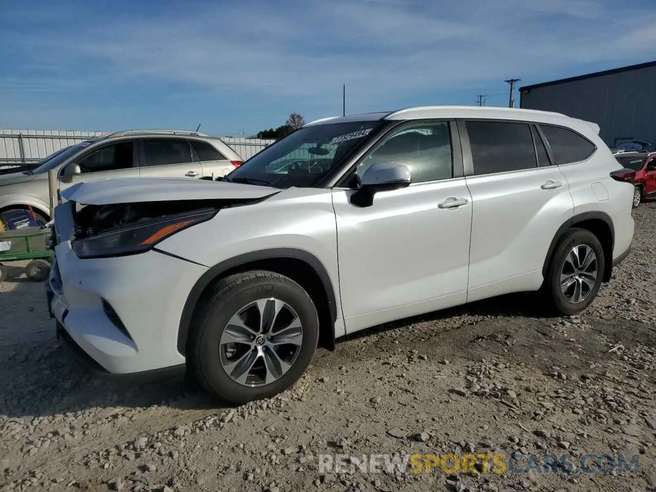 1 fotografías del automóvil dañado 5TDKDRBH7RS547863 TOYOTA HIGHLANDER 2024