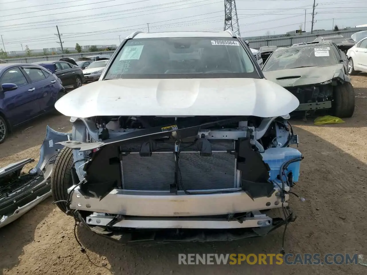 5 fotografías del automóvil dañado 5TDKDRBH7RS565926 TOYOTA HIGHLANDER 2024