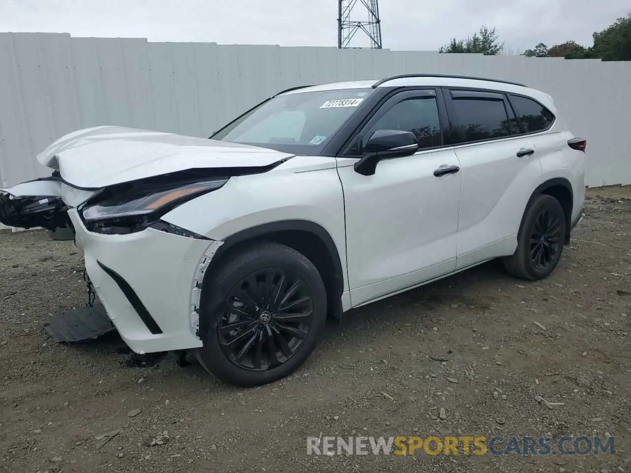 1 fotografías del automóvil dañado 5TDKDRBH7RS568471 TOYOTA HIGHLANDER 2024