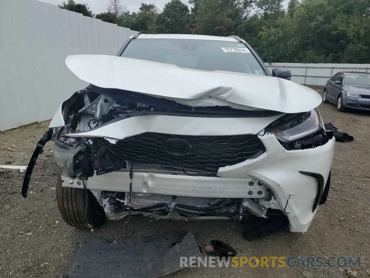 5 fotografías del automóvil dañado 5TDKDRBH7RS568471 TOYOTA HIGHLANDER 2024