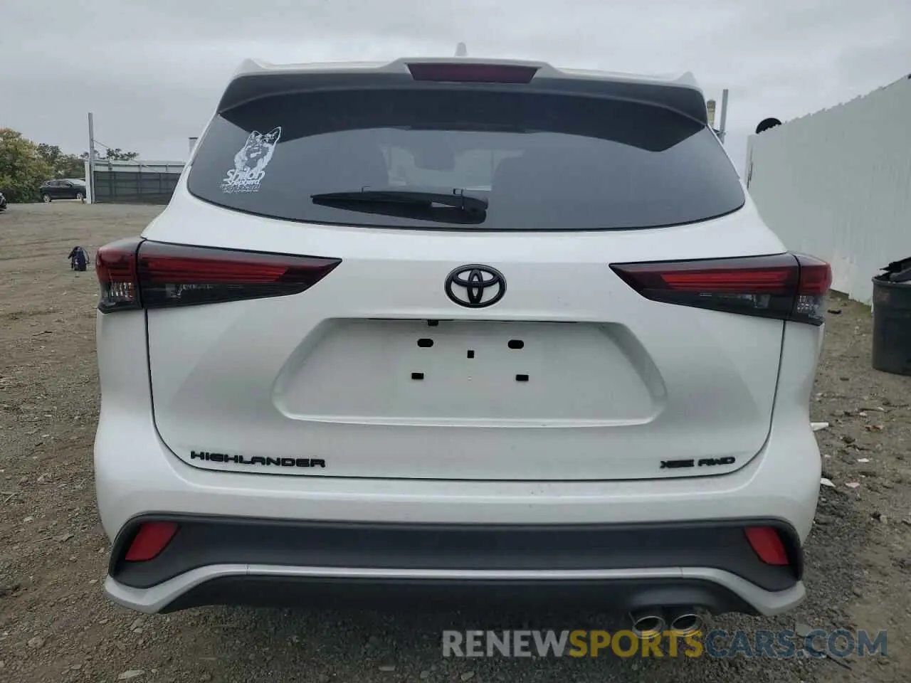 6 fotografías del automóvil dañado 5TDKDRBH7RS568471 TOYOTA HIGHLANDER 2024