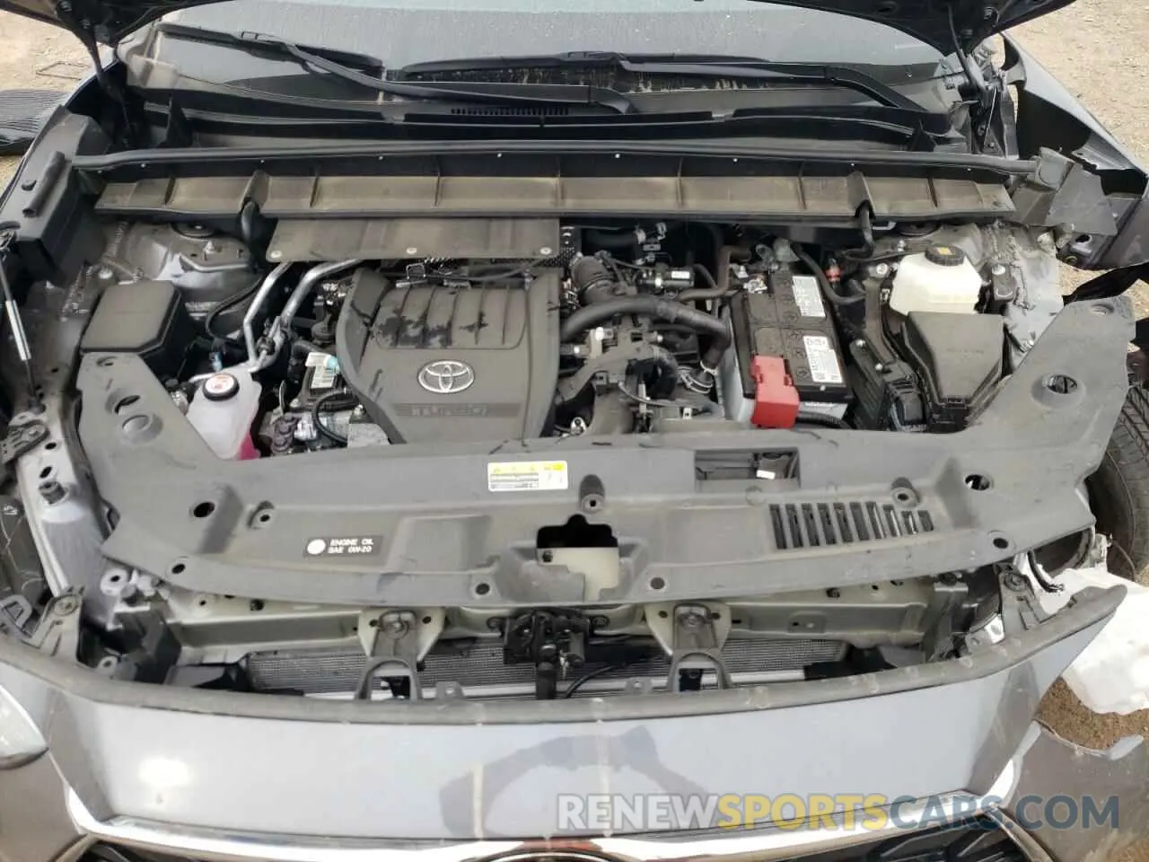 12 fotografías del automóvil dañado 5TDKDRBH8RS545166 TOYOTA HIGHLANDER 2024